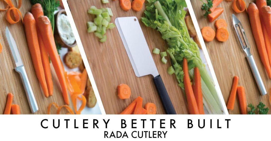 Rada Cutlery like the items pictured here are a high quality and unique frugal Father's Day gift idea.