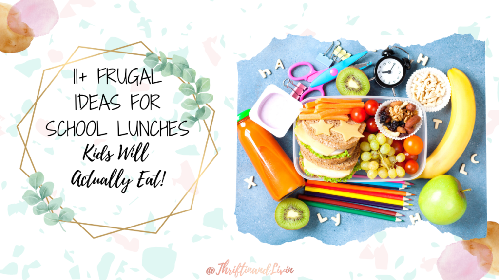 Ideas for School Lunches Featured Image